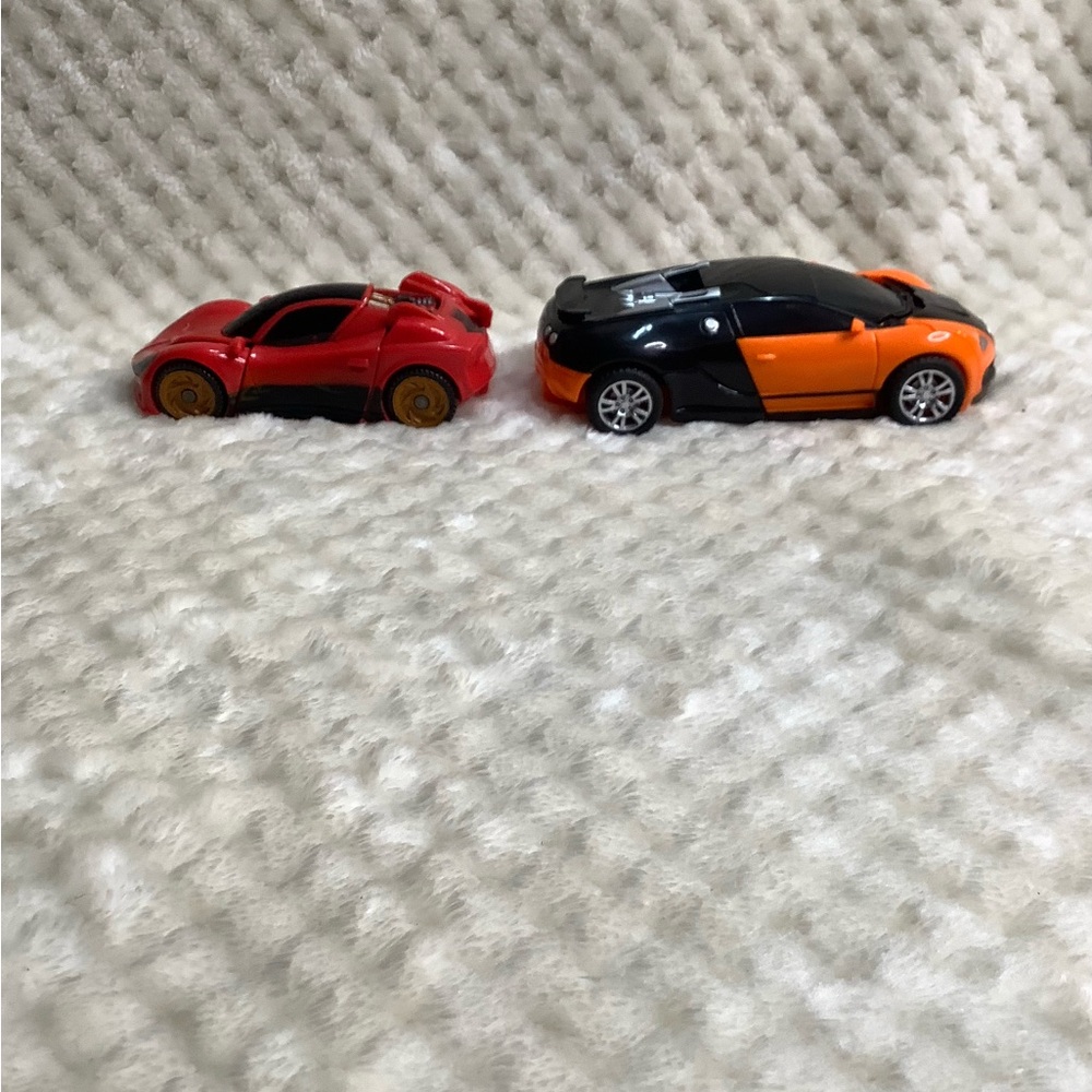 Red and Orange Toy Cars - Picture 4 of 12